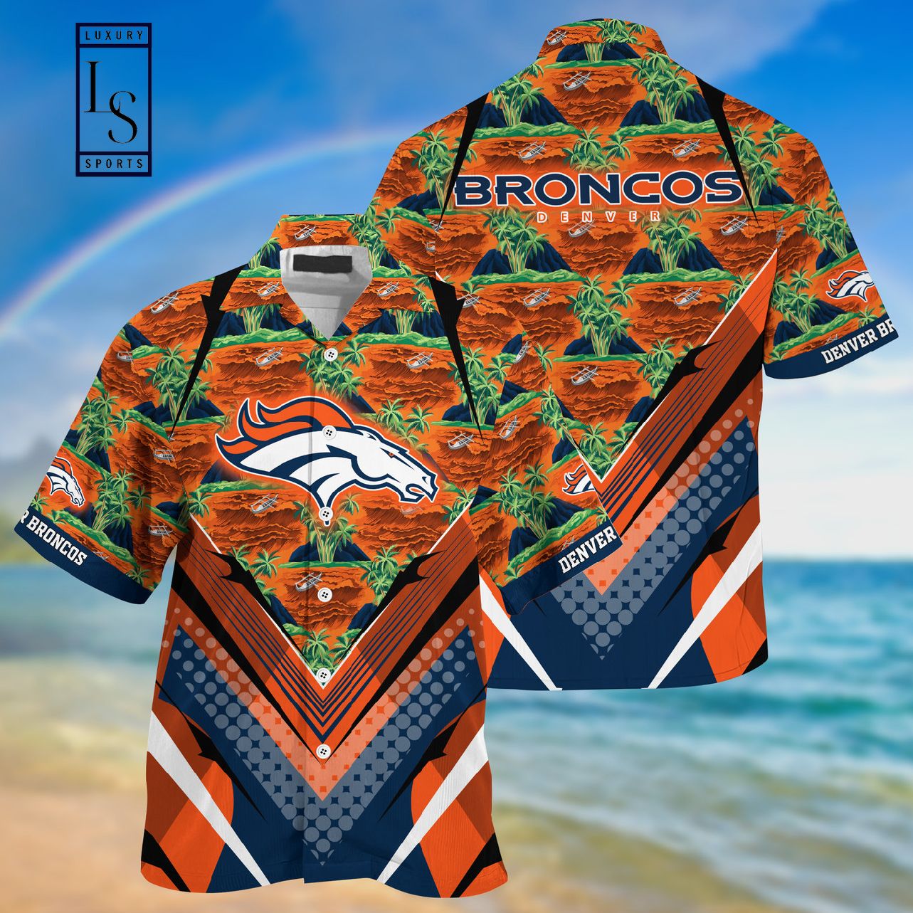 Broncos Hawaiian Shirt