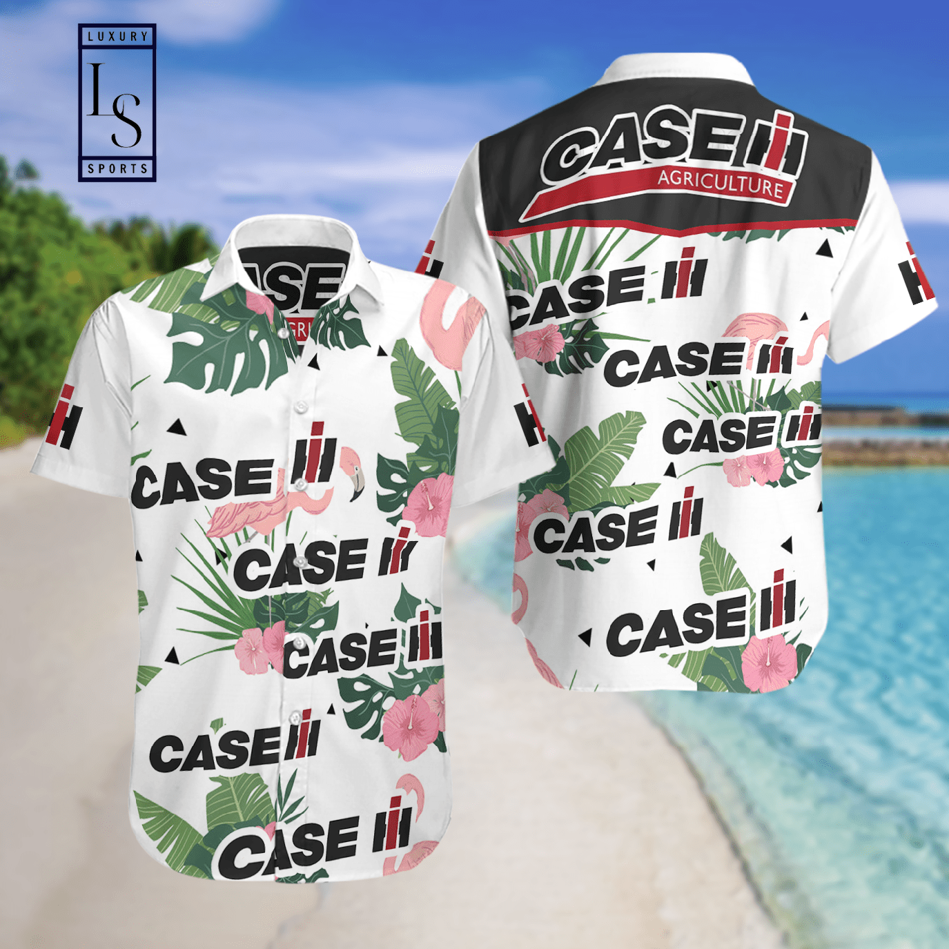Case IH Hawaiian Shirt