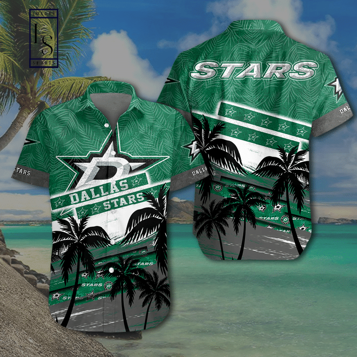 Dallas Stars Hawaiian Shirt