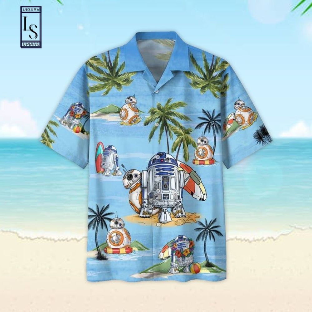R2D2 Hawaiian Shirt