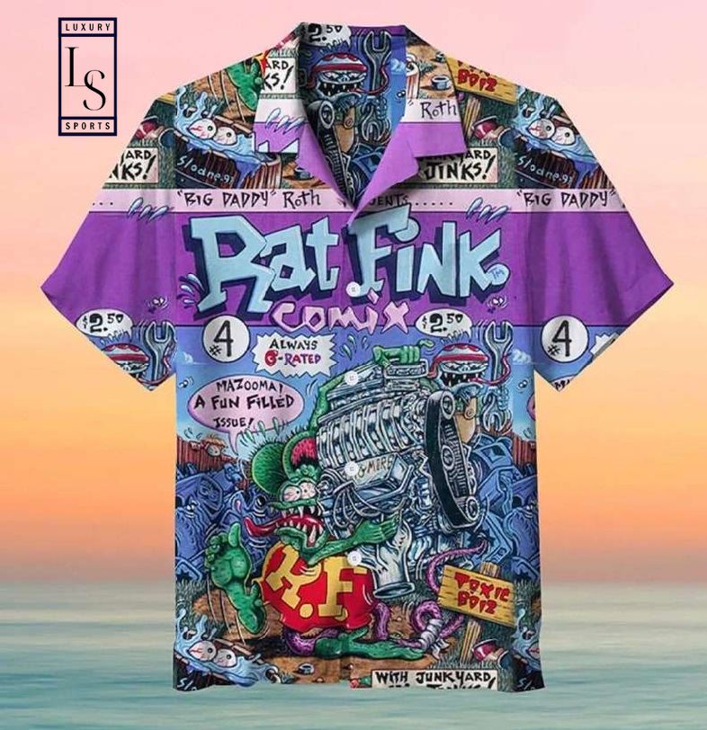 Rat Fink Hawaiian Shirt