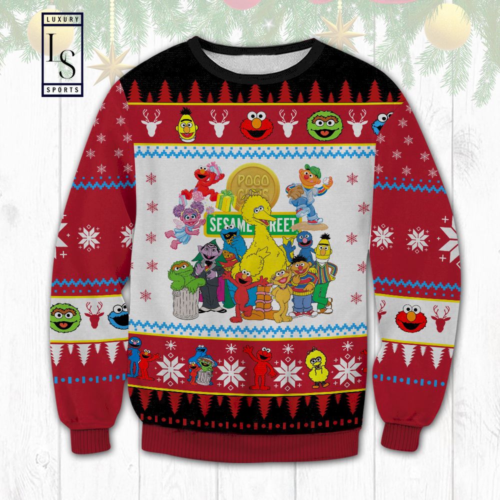 Sesame Street Ugly Christmas Sweater