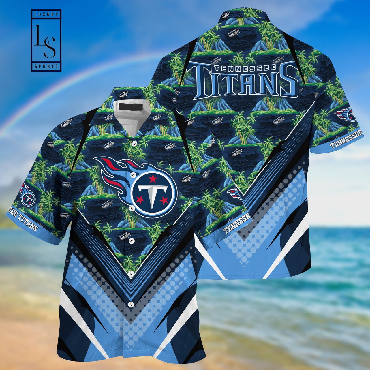 Tennessee Titans Hawaiian Shirt
